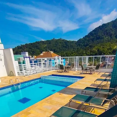 Vista Verde Apartments: Beachside Retreat with Rooftop Pool Ubatuba Exterior photo