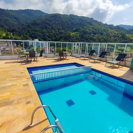 Vista Verde Apartments: Beachside Retreat with Rooftop Pool Ubatuba Exterior photo